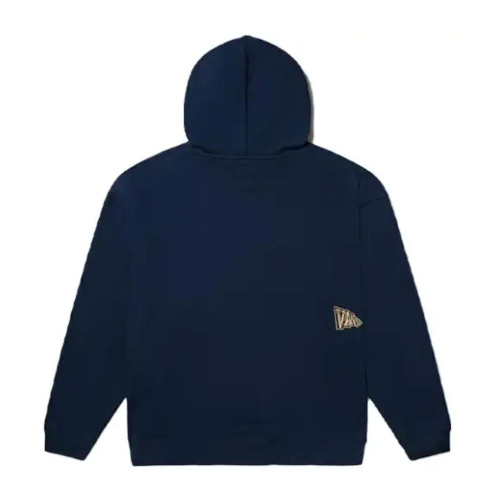 Sudadera con capucha Vans Prep azul marino para hombre ver 3