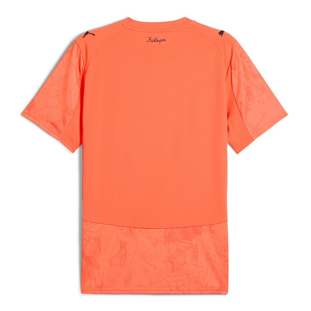 Manchester City Torwarttrikot Orange Herren Puma Kidsuper Ansicht 2