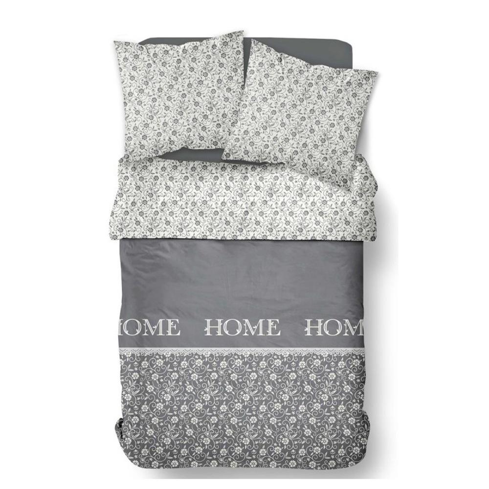 Juego de cama gris Today 260 x 240 cm barato