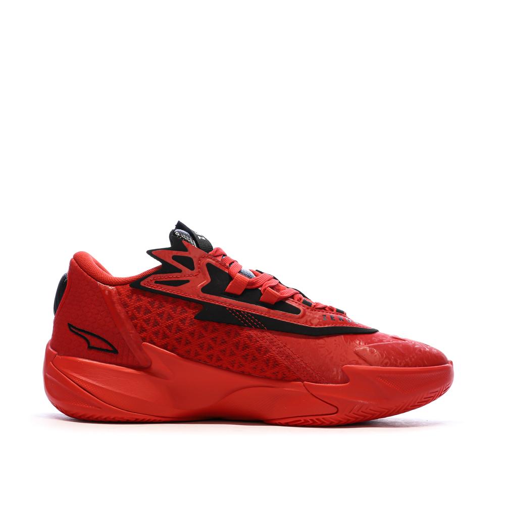 Zapatillas de baloncesto Puma Zeros Rojo/Negro, Hombre ver 2