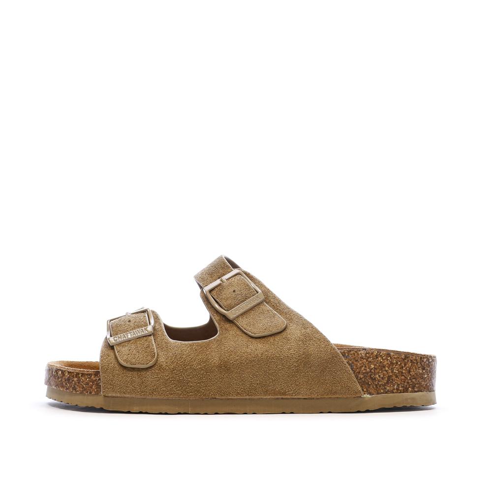 Sandales Beige Femme Chattawak Orphée pas cher