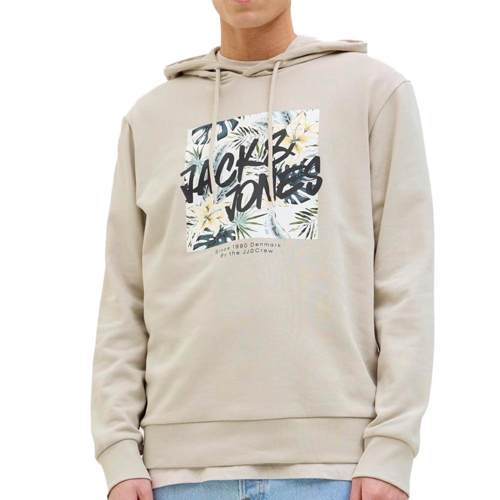 Kapuzenpullover Beige Herren Jack &amp; Jones Hawaii günstig
