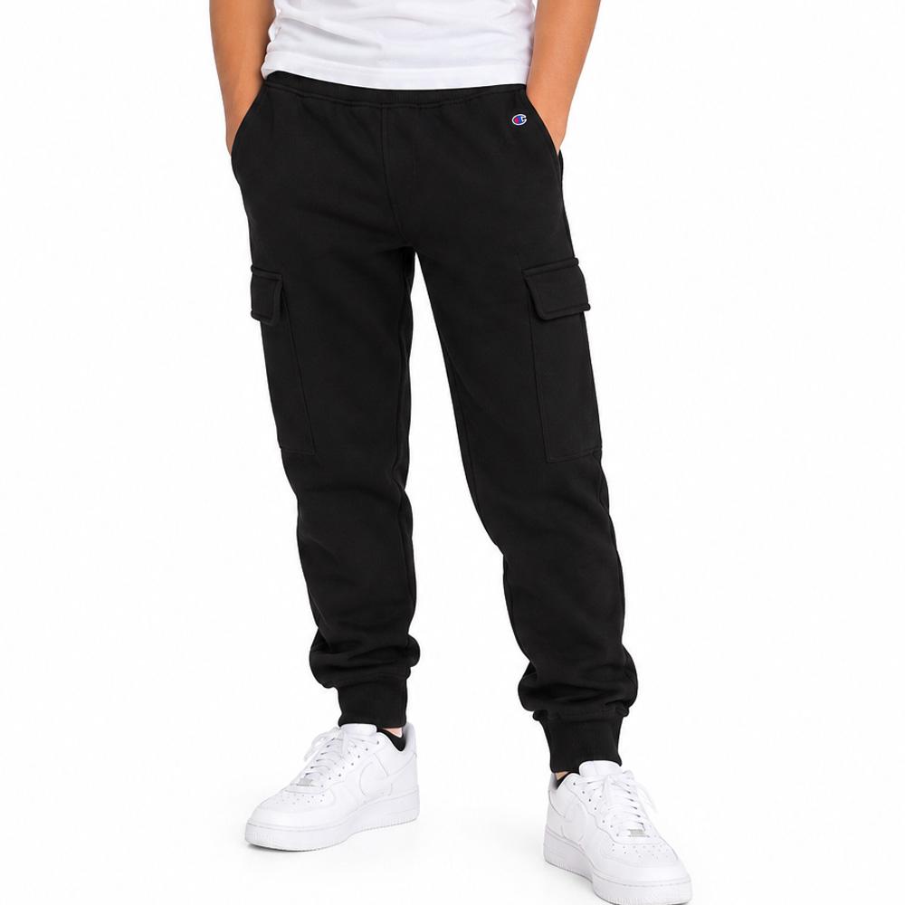 Pantalones cargo negros para niño Champion C834KB875 barato