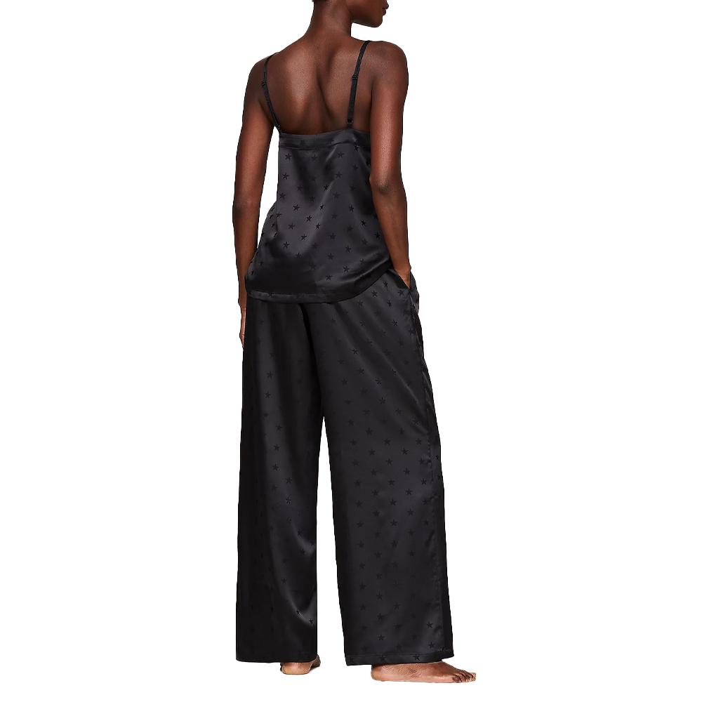 Pijama Mujer Negro Tommy Hilfiger Cami ver 2