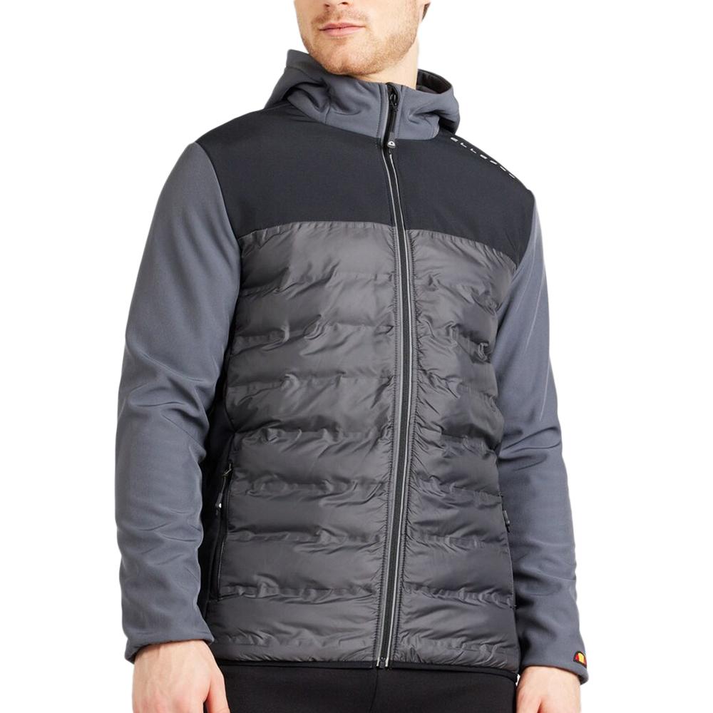 Graue Herren-Daunenjacke Ellesse Aurunci SXT günstig