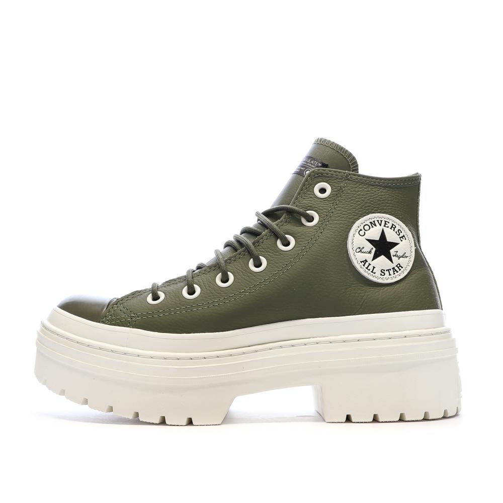 Sneakers Khaki Damen Converse Chuck Taylor All Star Lugged Heel günstig
