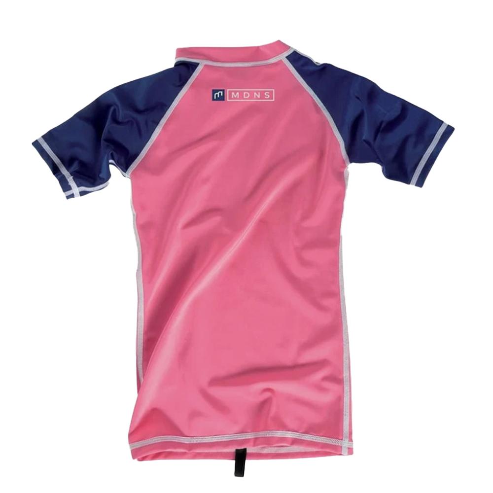 Camiseta de licra rosa para niña Ocean Step Rashvest ver 2