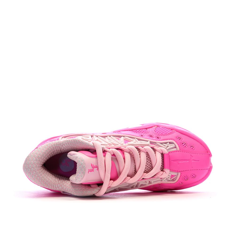 Zapatillas de baloncesto Roses Fushia Puma La Francé ver 4
