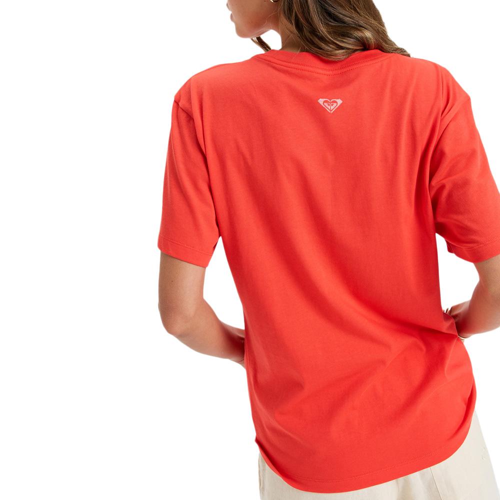 T-Shirt Rot Frau Roxy Hangloose Ansicht 2
