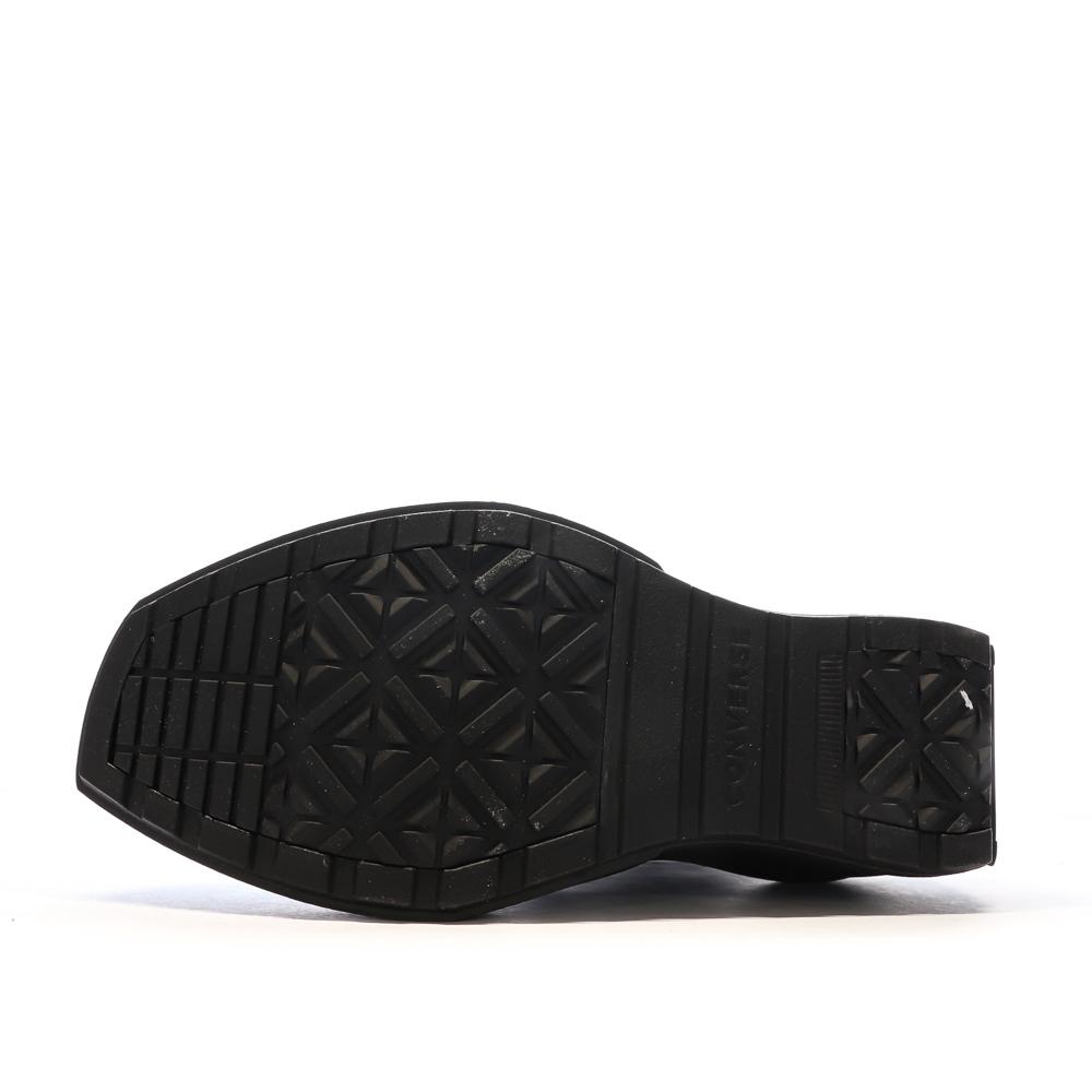 Converse Chuck 70 De Luxe Cuña Zapatillas Mujer Negras ver 5