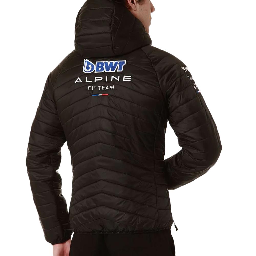 Men's Black/Turquoise Down Jacket Kappa Aboucou Alpine F1 Photo of the Espace des Marques %store% store - view of %key%
