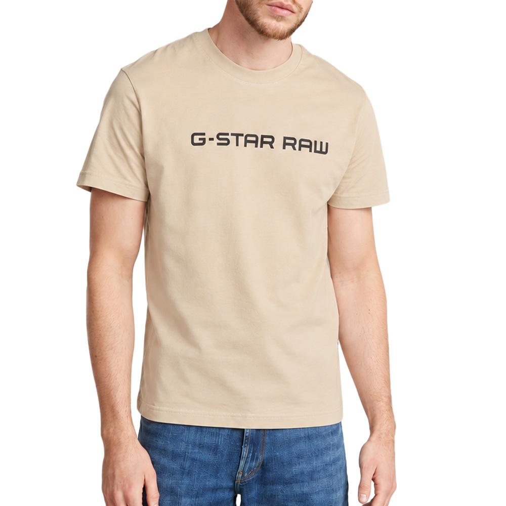 Beiges Herren-T-Shirt von G-Star Raw GD25950 günstig
