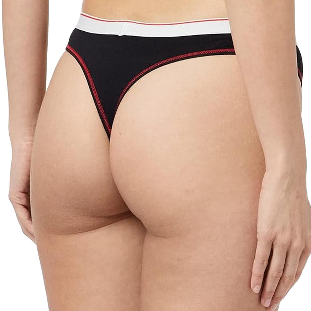 Tanga de mujer negro/rojo Diesel Perizoma ver 2