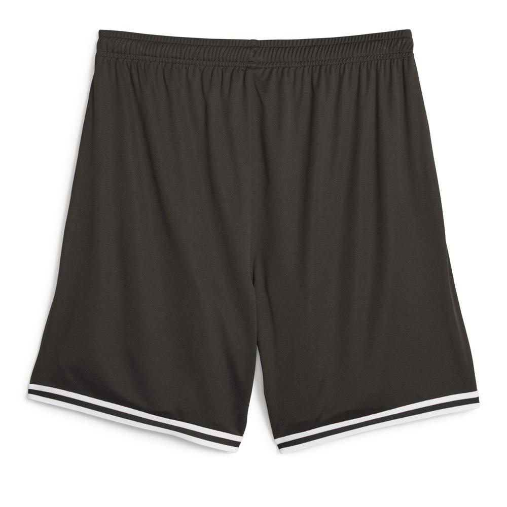 Pantalón corto de baloncesto para hombre Puma Hoops Team Game Short negro ver 2