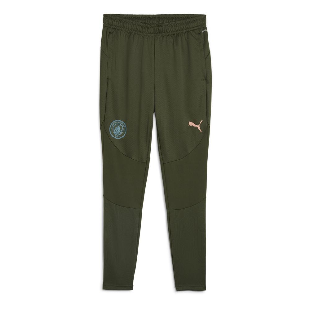 Manchester City Puma Men's Khaki Training Pants 24/25 affordable