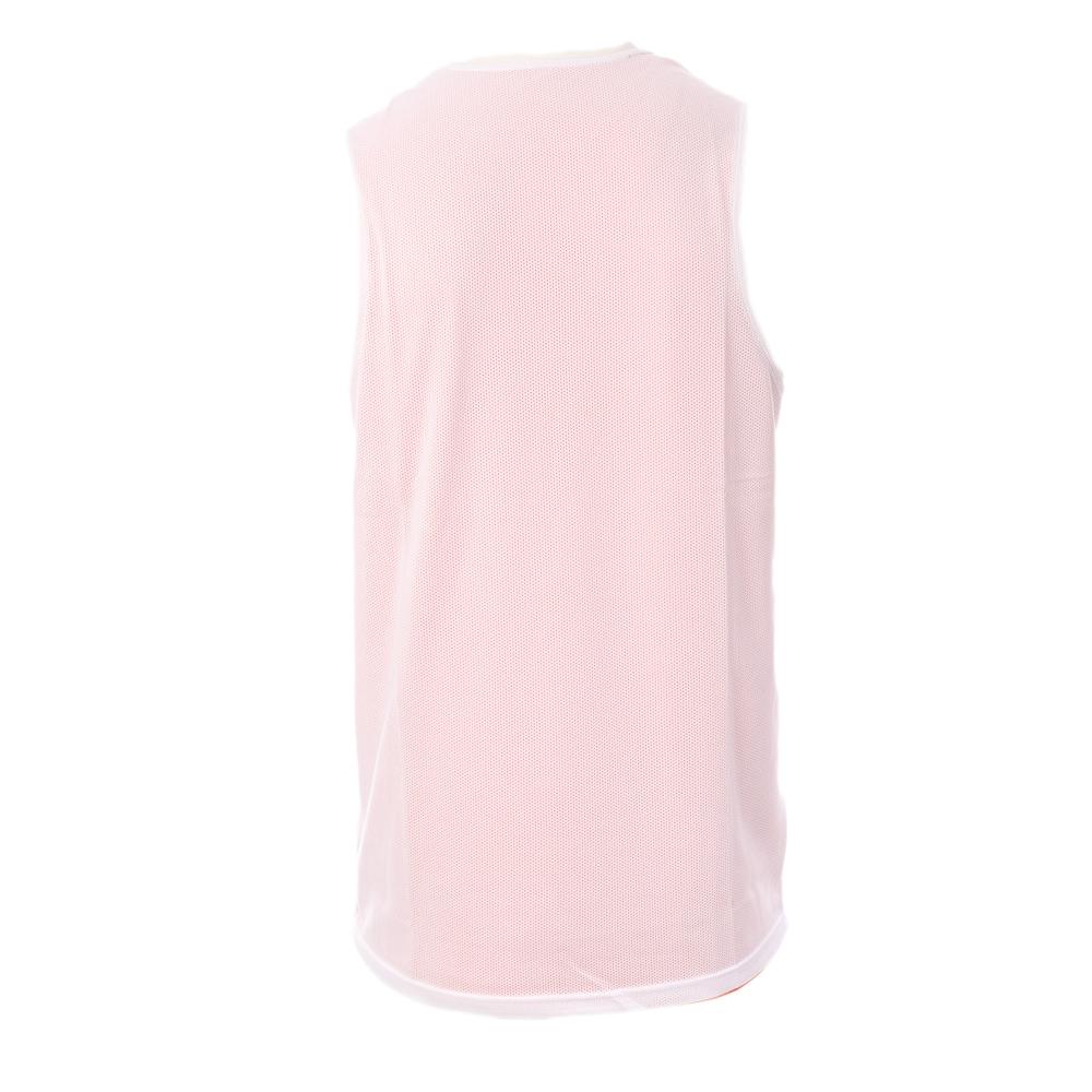 Puma Men’s Reversible White/Orange Basketball Tank Top Photo of the Espace des Marques %store% store - view of %key%