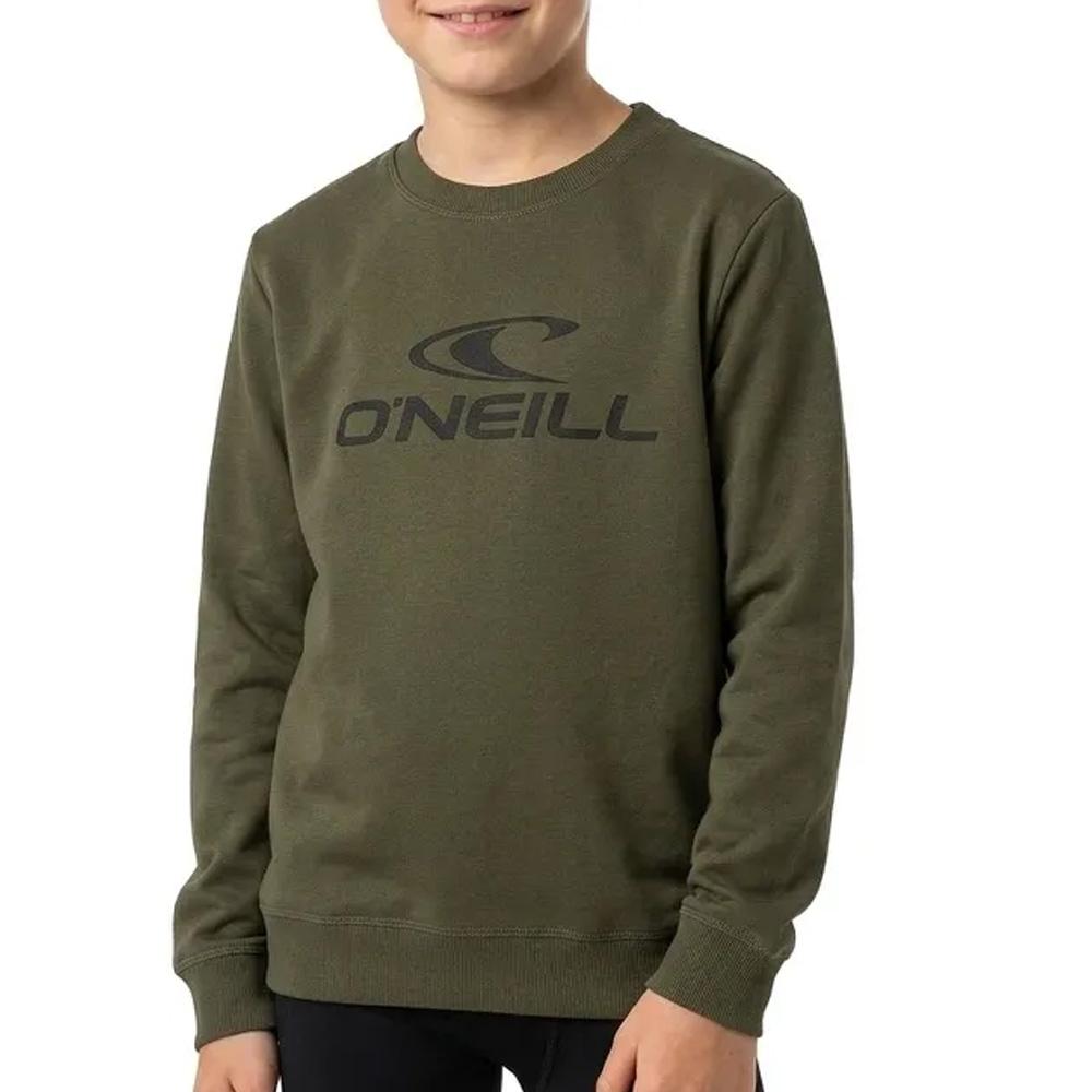 Sweat Kaki Garçon O'Neill Crew pas cher