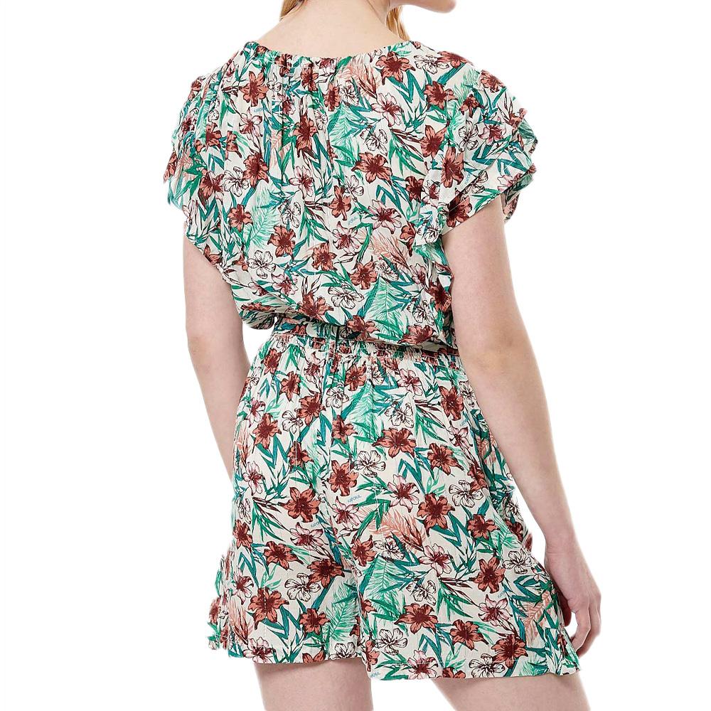 Combishort Verte Femme Kaporal ALEKE vue 2