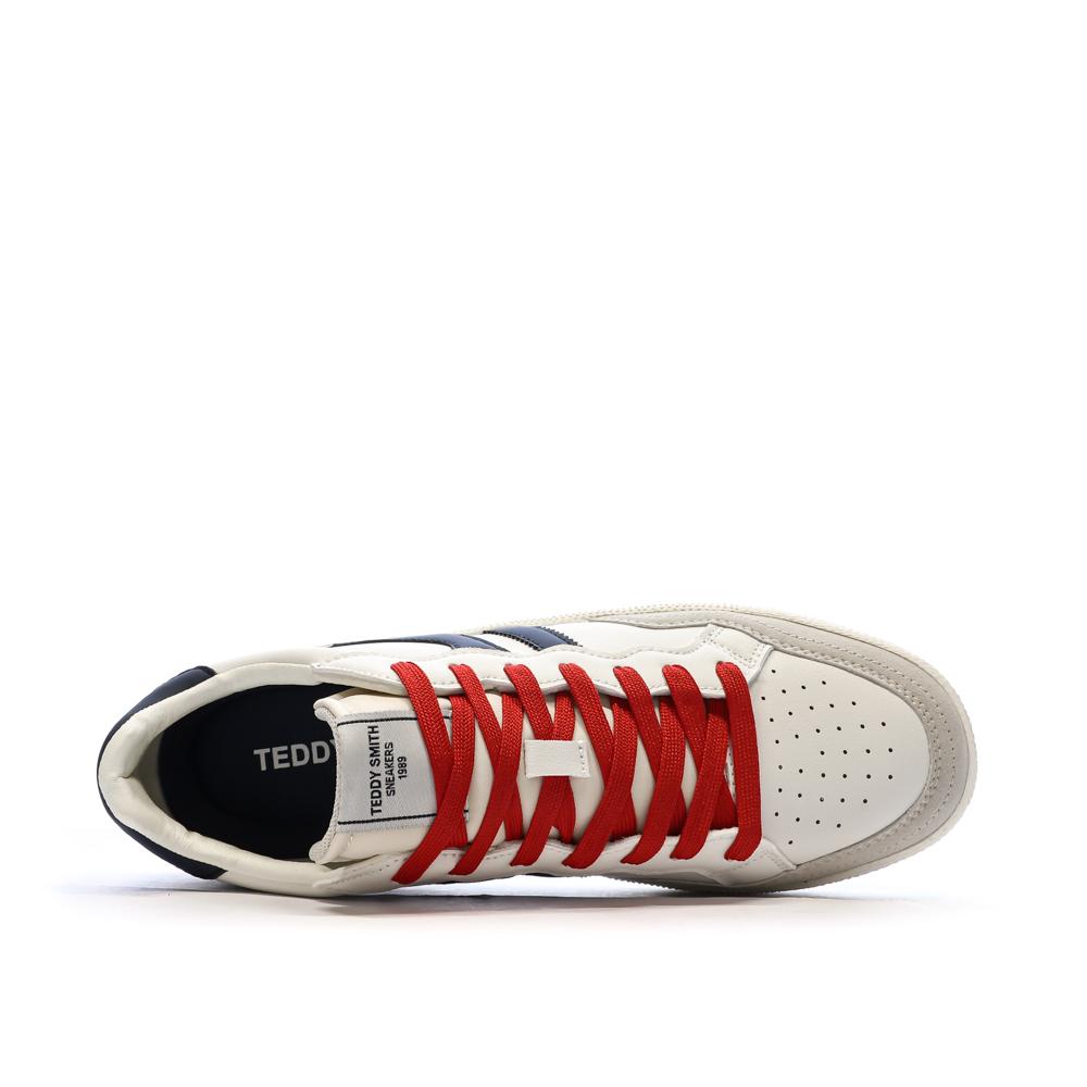 Teddy Smith Zapato White/Navy Men's Sneakers Photo of the Espace des Marques %store% store - view of %key%