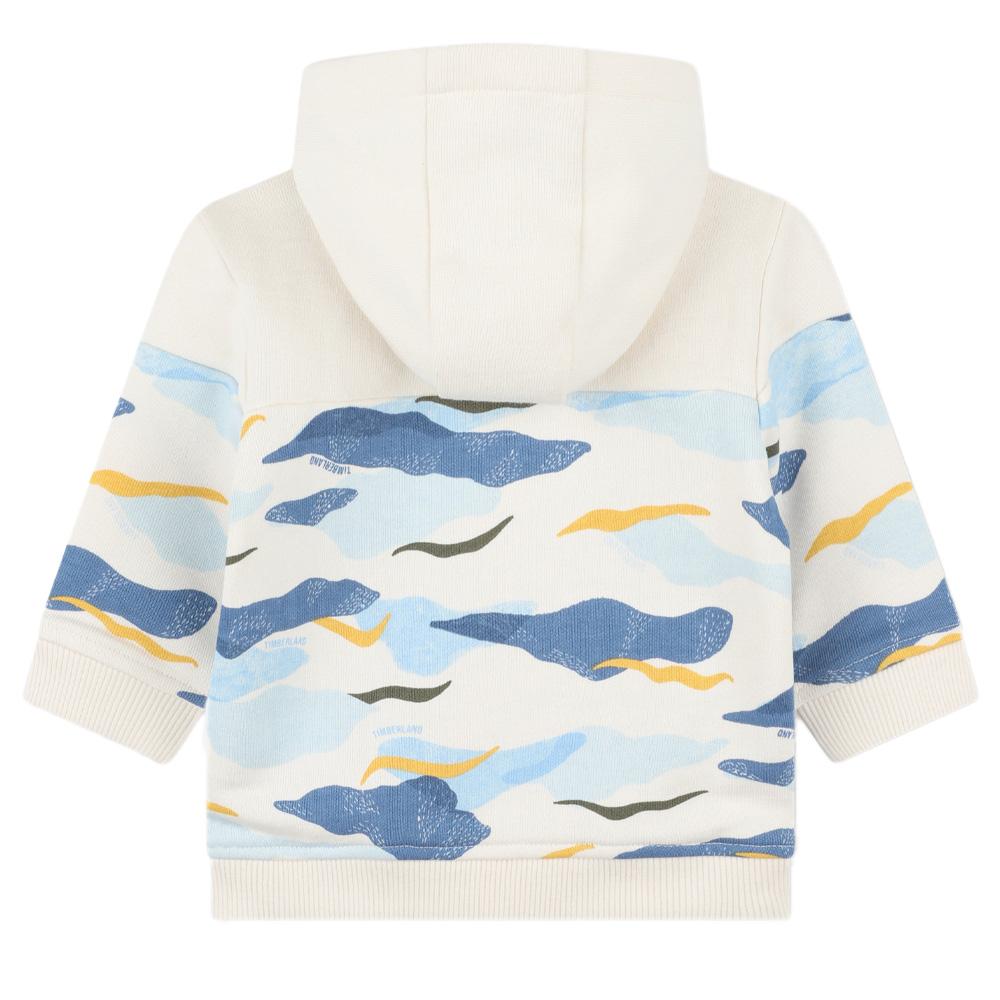 Beige/Blaue Jacke Jungen Timberland T60190 Ansicht 2