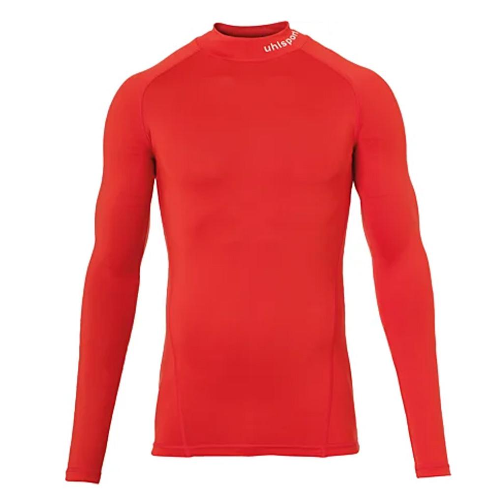 Rotes Unterhemd für Jungen von Uhlsport mit Rollkragen günstig