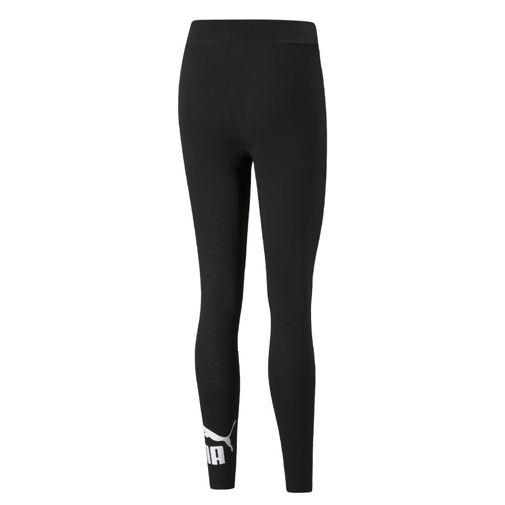 Leggings negros de mujer Puma Ess Logo ver 2