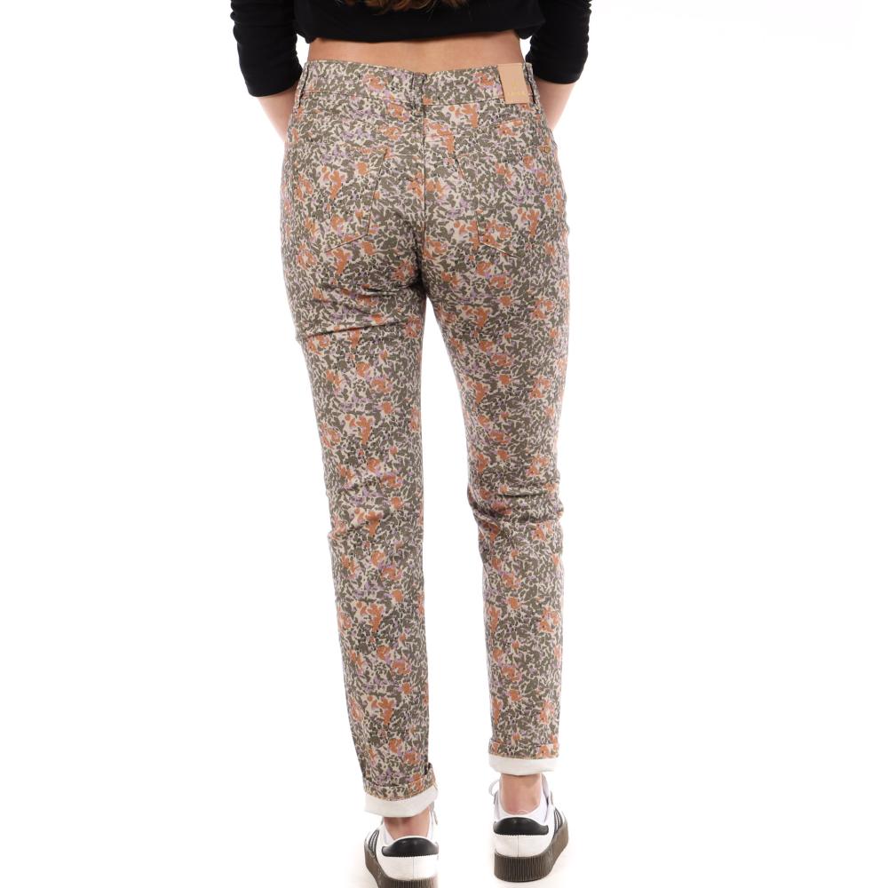Women's slim fit jeans green/orange Kaporal CAMIE Photo of the Espace des Marques %store% store - view of %key%