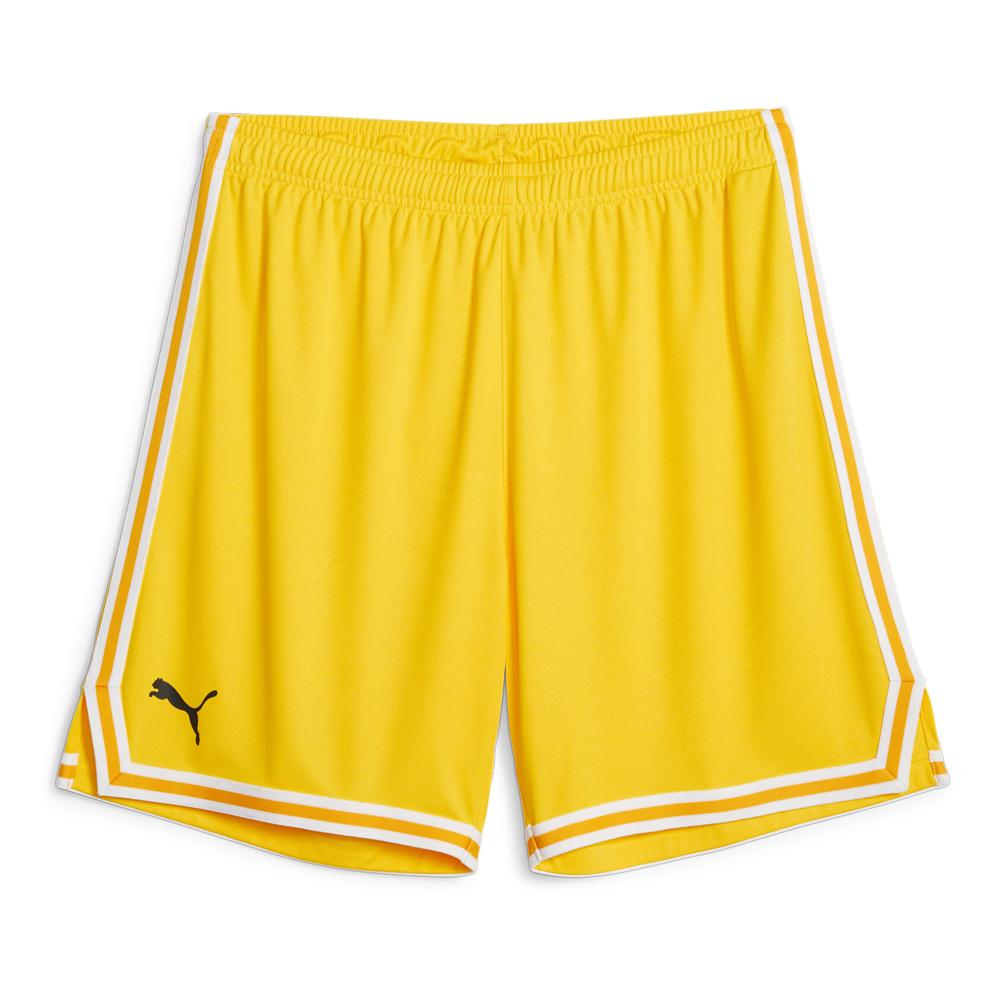 Pantalón corto de baloncesto para hombre Puma Hoops Team Game Short amarillo barato
