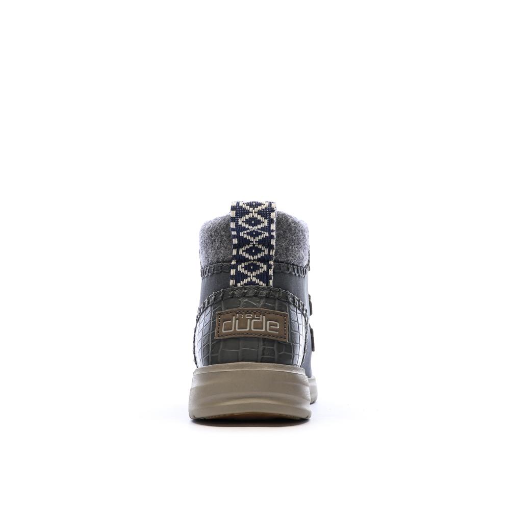 Boots Gris Femme Hey Dude Eloise vue 3