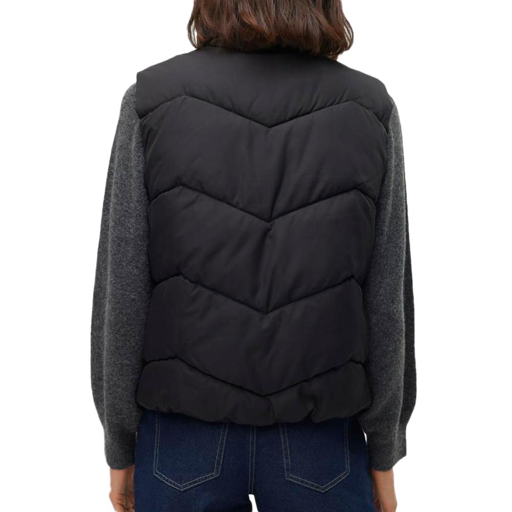 Women's black sleeveless down jacket Vero Moda Ligaeva Photo of the Espace des Marques %store% store - view of %key%