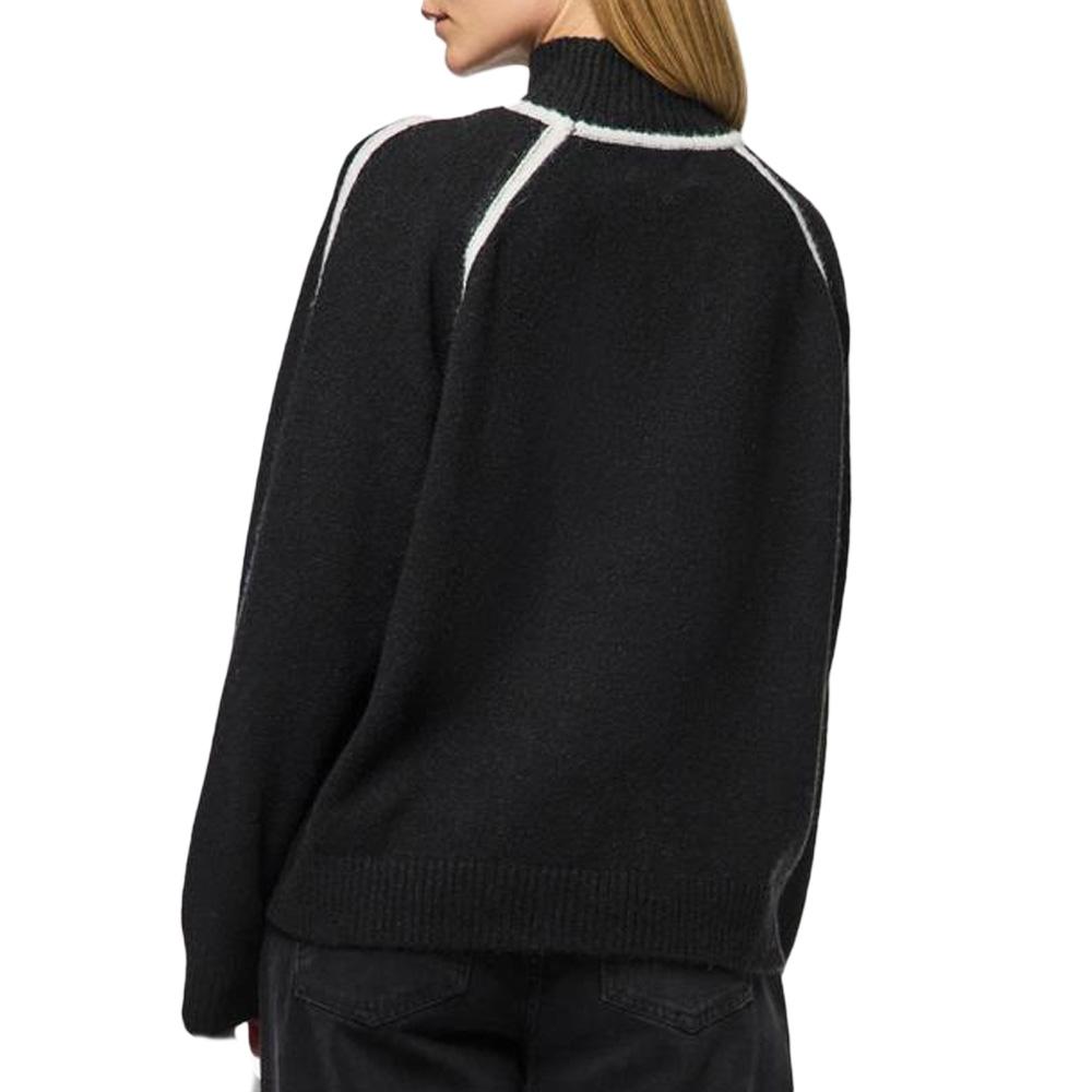 Pieces Lola Jersey Negro Mujer ver 2