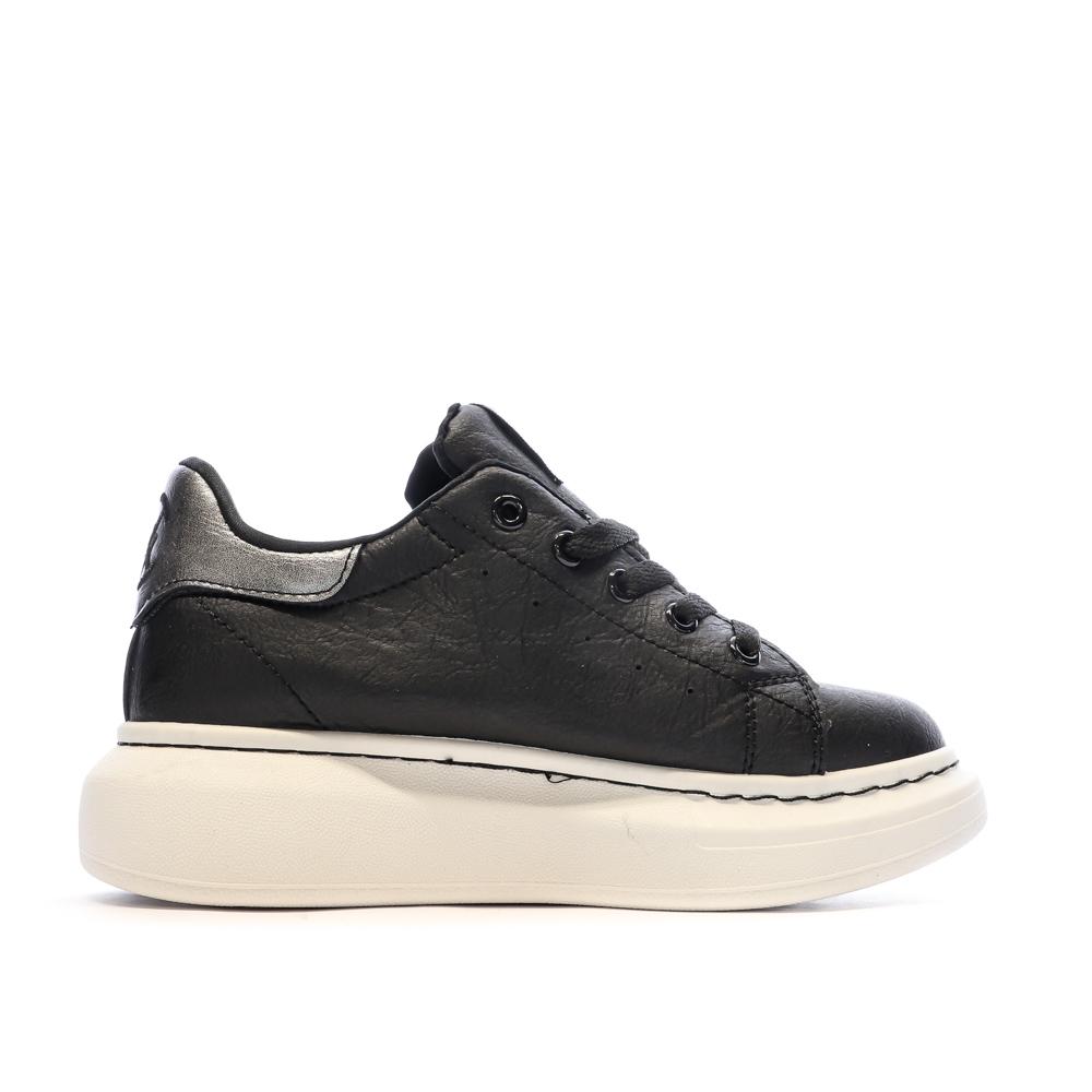 Schwarze Sneakers Frau Chattawak HAWAI Ansicht 2
