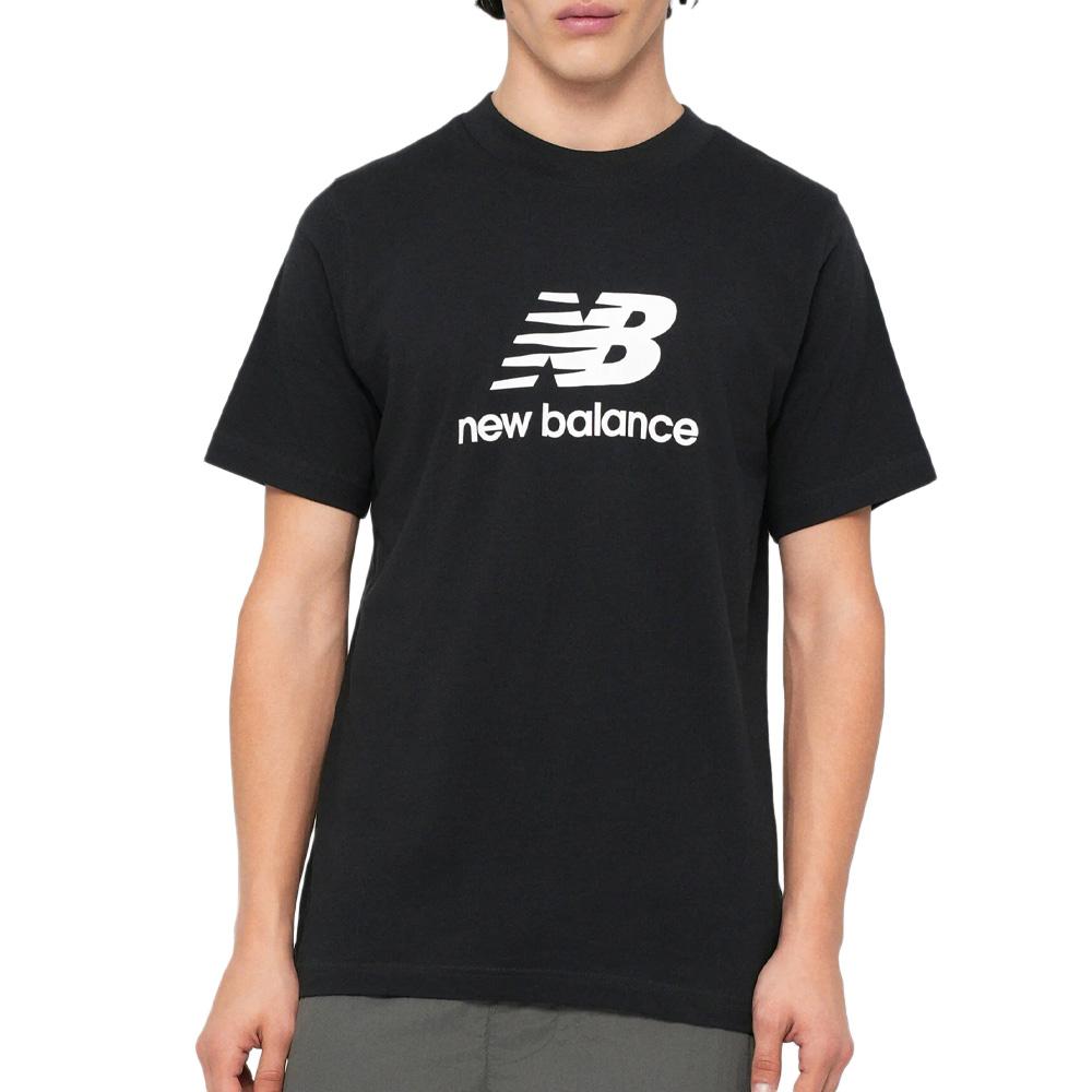 Camiseta negra para hombre New Balance Sports barato