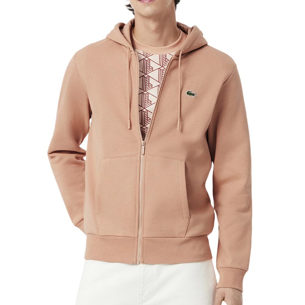 Orange Herren Lacoste Zipper Sweatshirt Zipped günstig