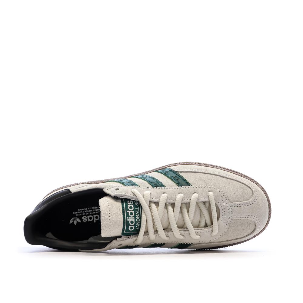 Zapatillas beige/verde unisex Adidas Handball Spezial J ver 4