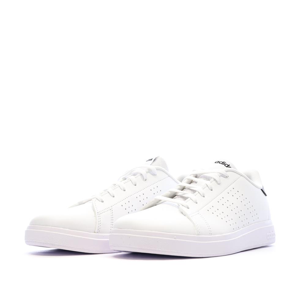 Adidas Advantage Junior White/Black Trainers Photo of the Espace des Marques %store% store - view of %key%