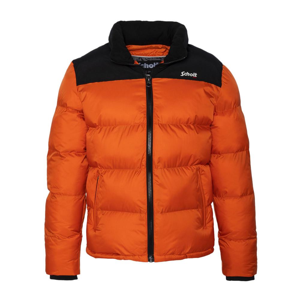 Daunenjacke Orange Mann Schott Utah günstig