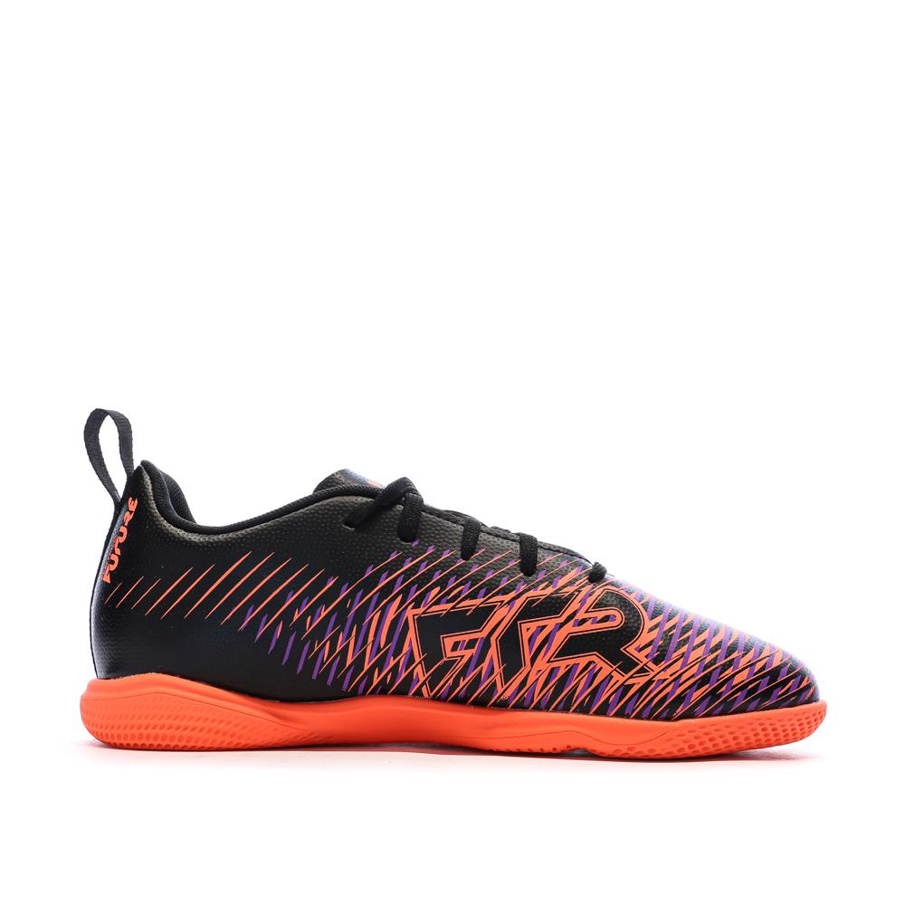 Chaussures de Foot Noir/Violet Junior Puma Future 8 Play IT Jr vue 2
