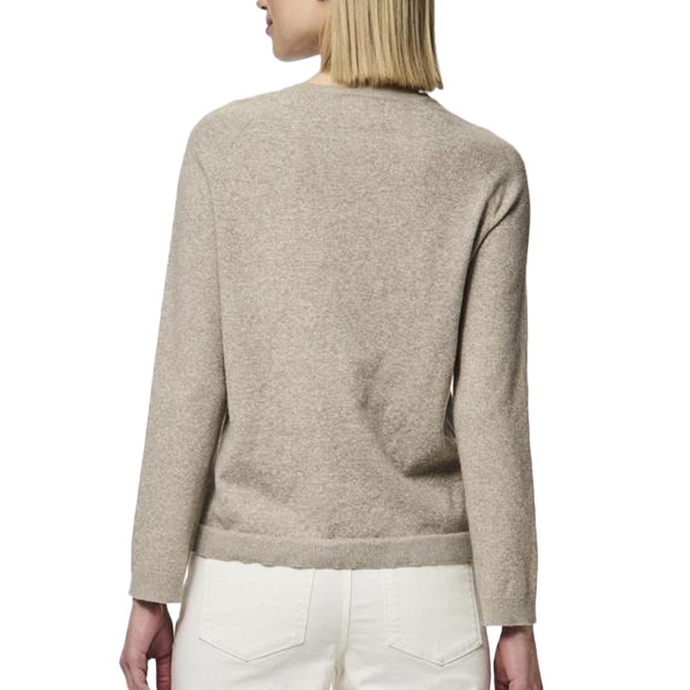 Jersey Beige Mujer Pieces Bree Knit ver 2