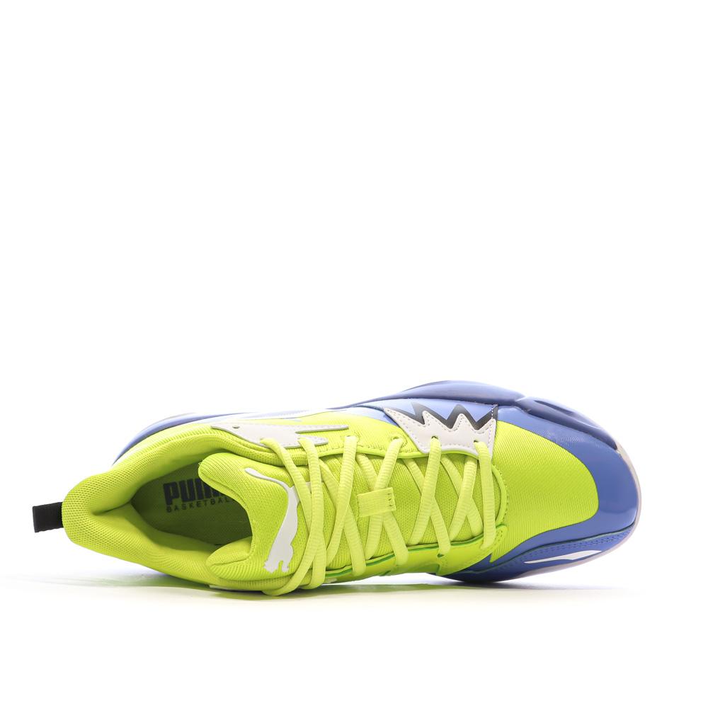 Sneaker-Schuhe Blau/Gelb Mann Puma Genetics Ansicht 5