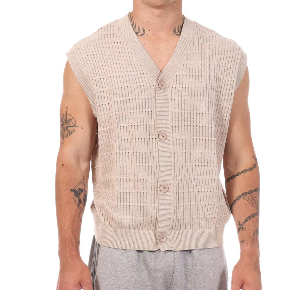 Jack & Jones Summer Men's Beige Cardigan affordable