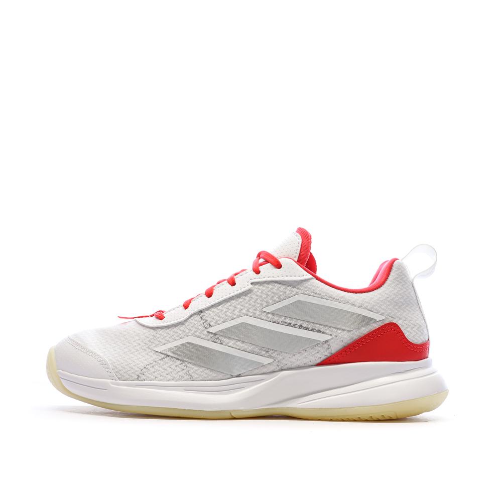 Adidas Avaflash Damen Tennisschuh Weiß/Rot günstig