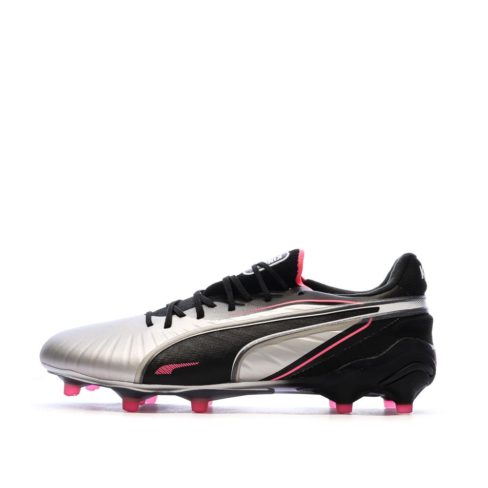 Chaussures de Football Grises/Noires Homme Puma King Ultimate affordable