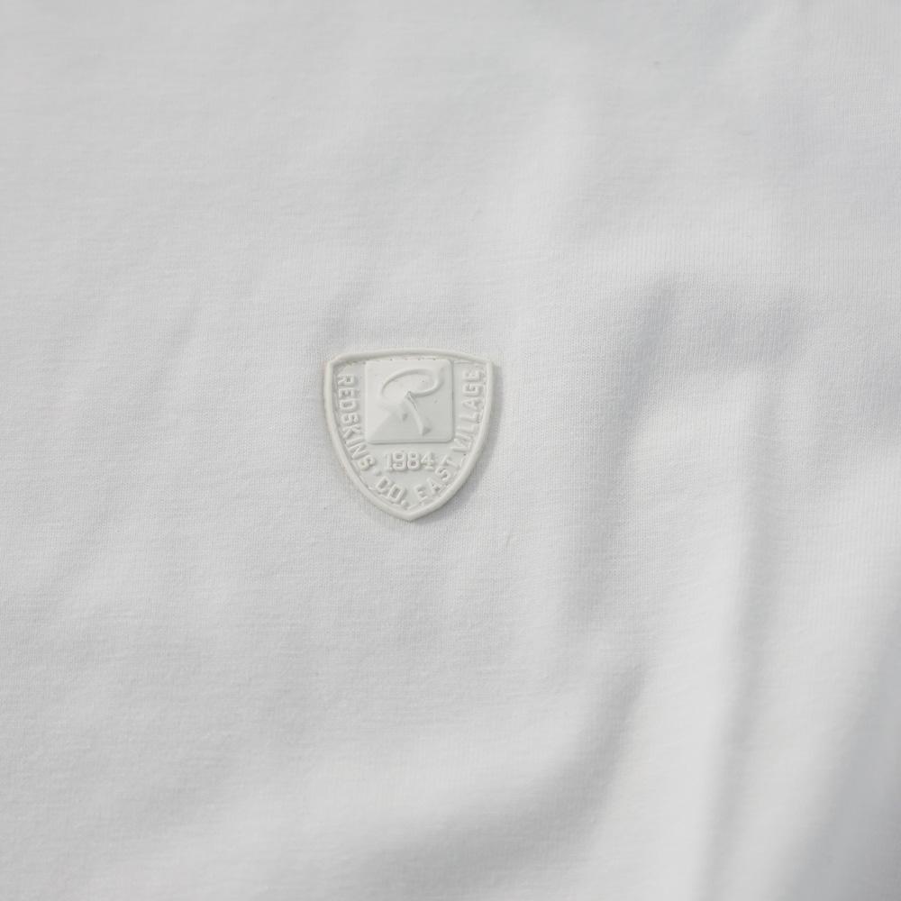 Camiseta blanca de hombre con mangas Redskins ver 3