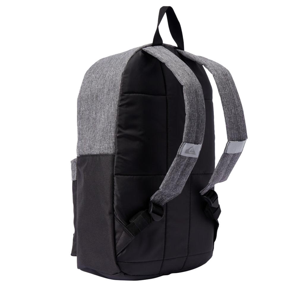 Mochila gris para niño Quiksilver The Poster ver 2