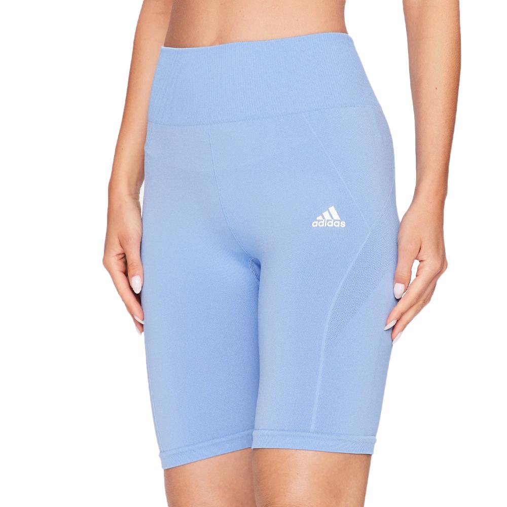 Short Bleu Femme Adidas H49584 pas cher