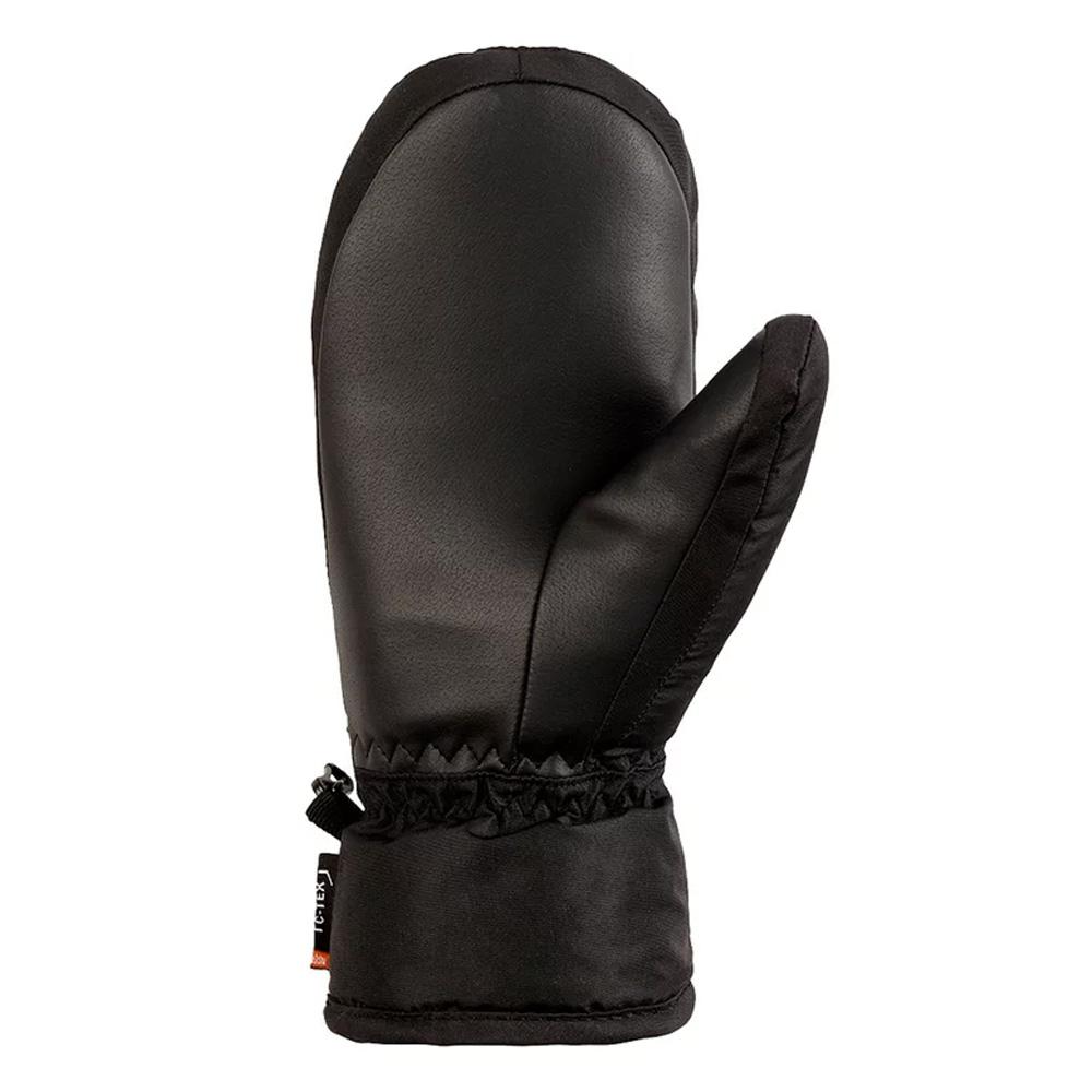 Schwarze Fäustlinge für Damen von Cairn, Modell Augusta Ansicht 2