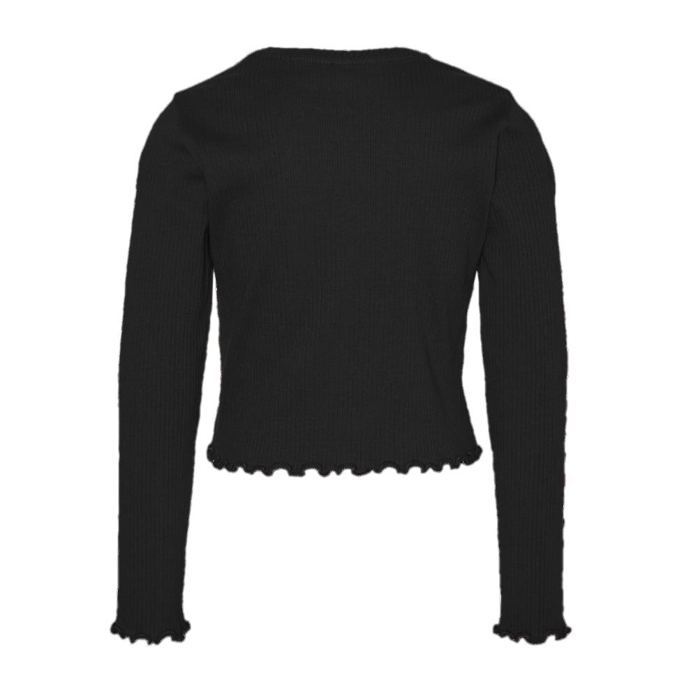 Vero Moda Lavender Girl's Black Long Sleeve T-Shirt Photo of the Espace des Marques %store% store - view of %key%