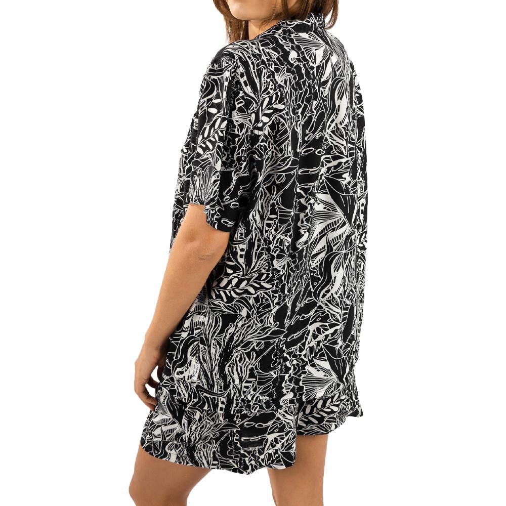O'Neill Ocean Women's Black/White Shirt Ansicht 2