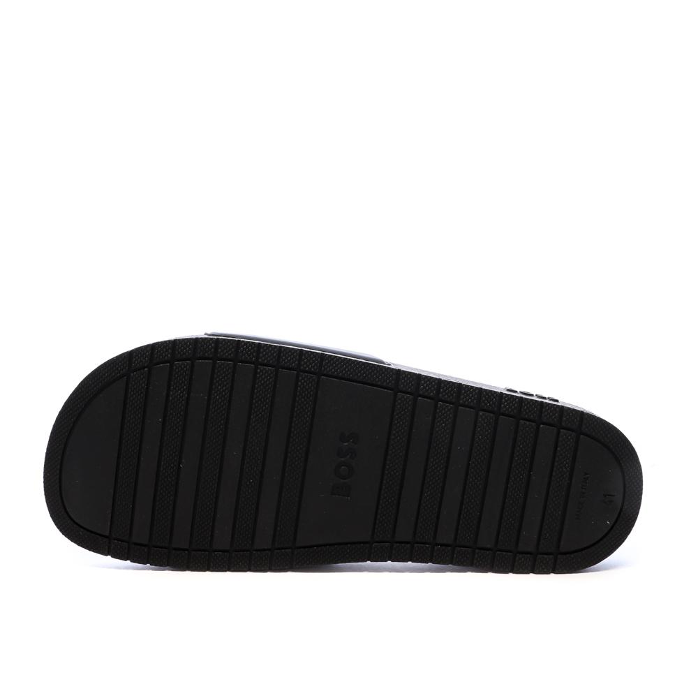Claquettes Noir Homme Hugo Boss Aryeh vue 2